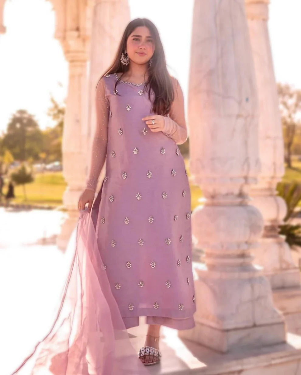 Silk Party Wear
