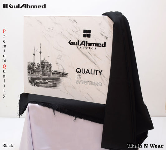 Gul Ahmed Wash n wear----Black