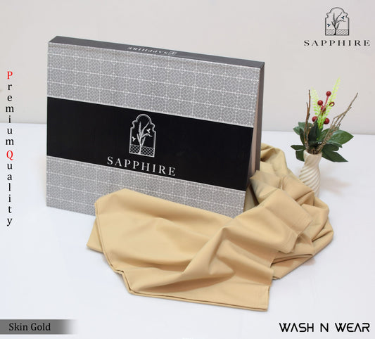 Sappire Wash N Wear---Skin Gold